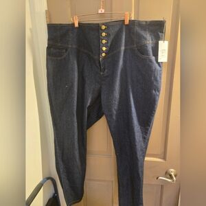 New Unique Vintage super high-waisted retro size 26w jeans